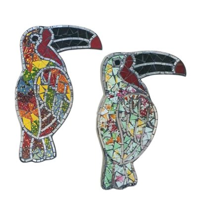 Tucan mosaico  30cm