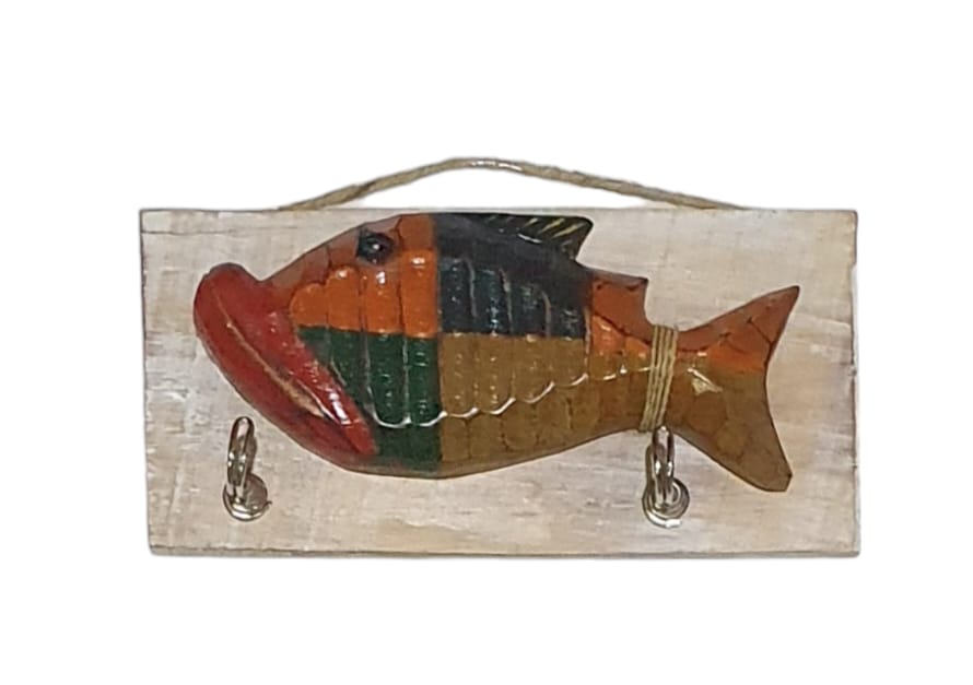 Colgador un pez 25x12cm