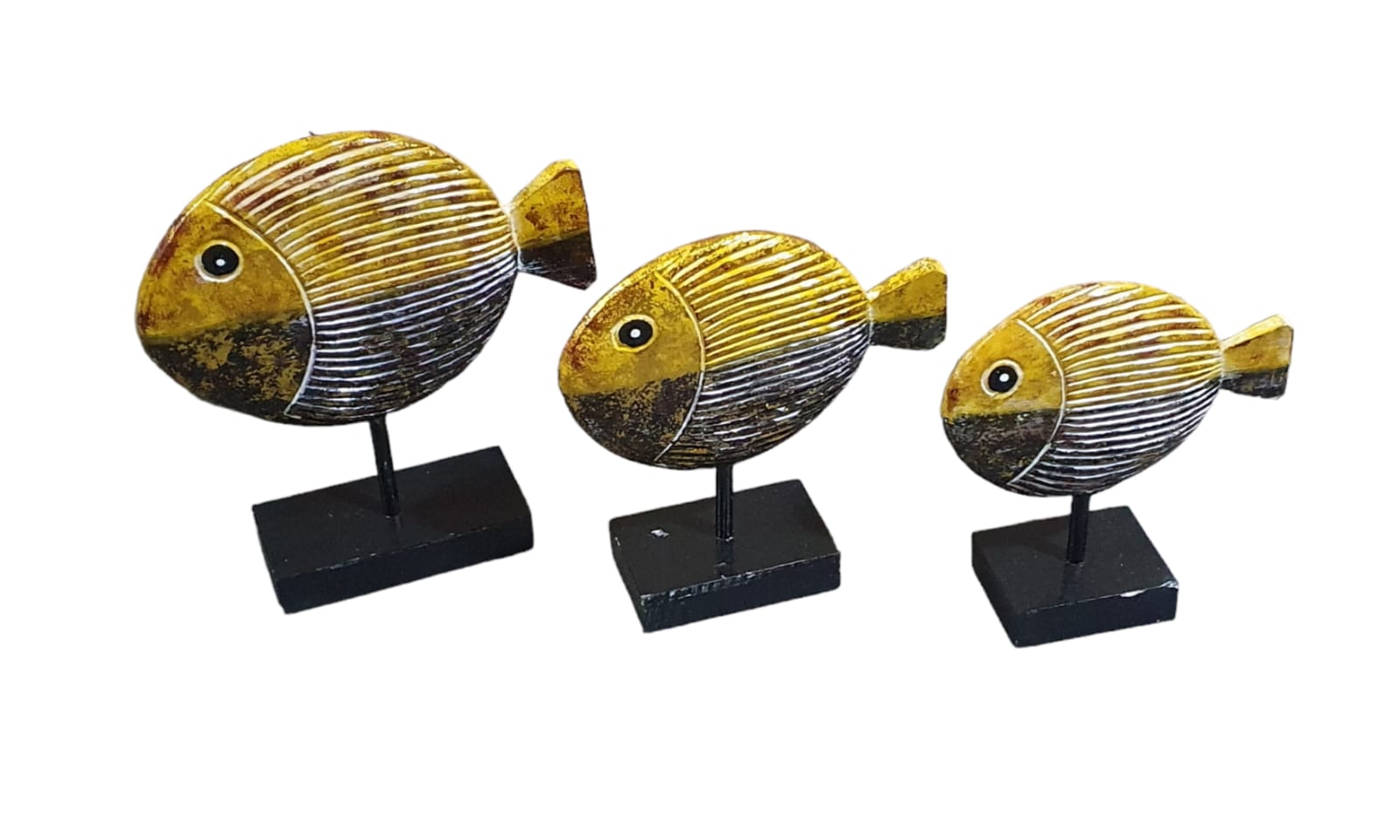 Pescado set 3 40-30-25cm