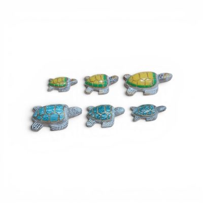 Tortugas set 3 15-12-8cm