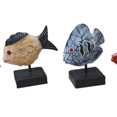 Pescado chico pedistal 15cm