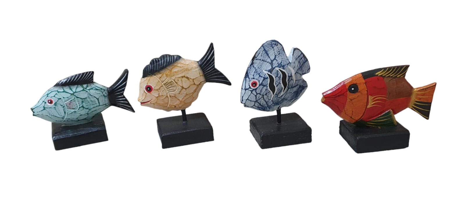Pescado chico pedistal 15cm