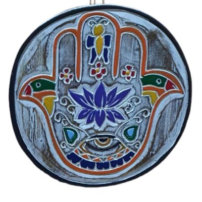Panel redondo mano fatima    20cm