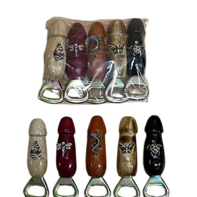 Abre botella sexy pack 5 12cm