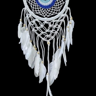 Atrapa sueño 16cm ojo turco tejido