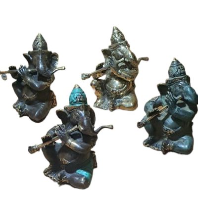 Ganesha flauta 10cm