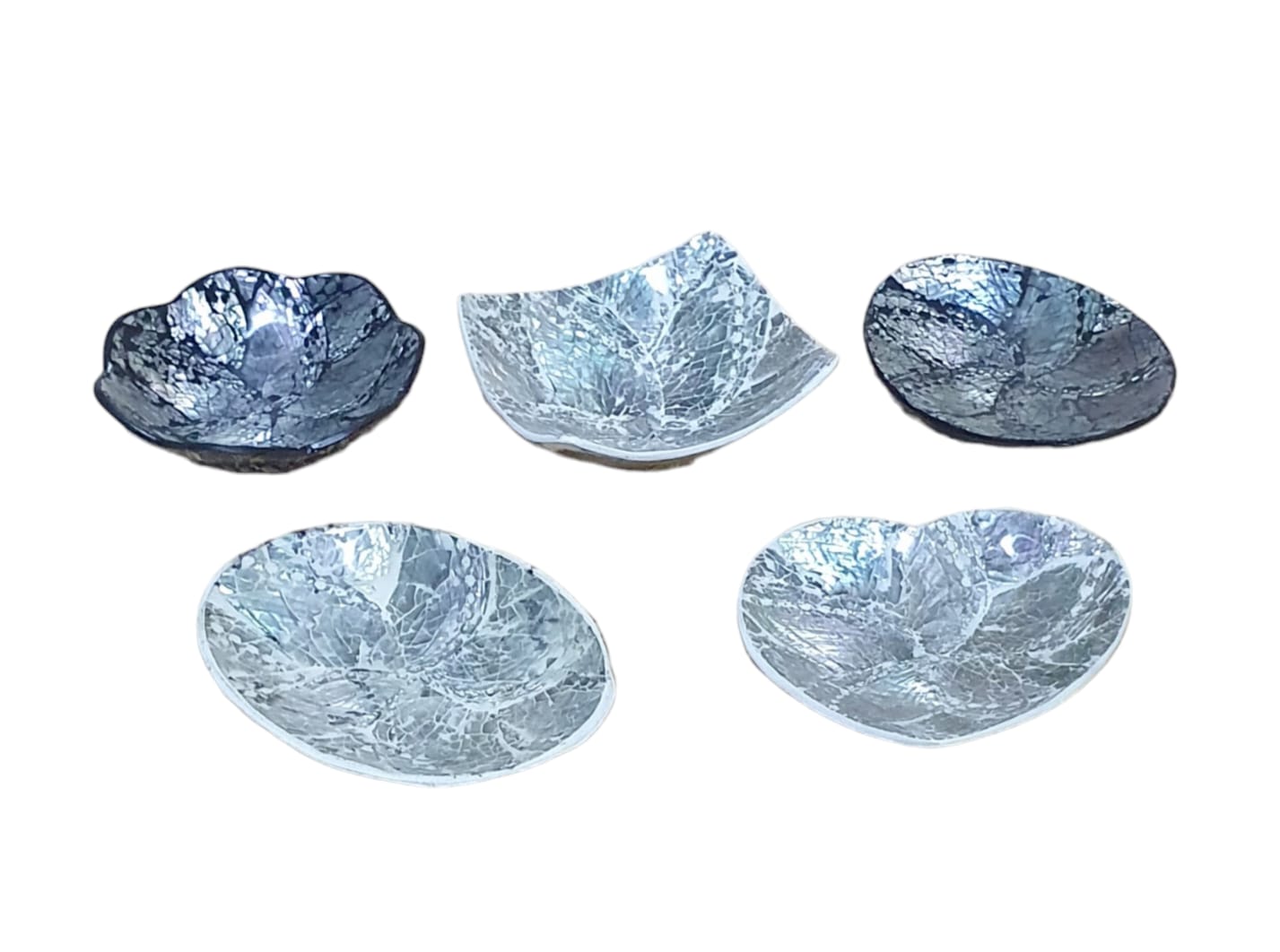 Posillos de nacar 5 modelos 10cm