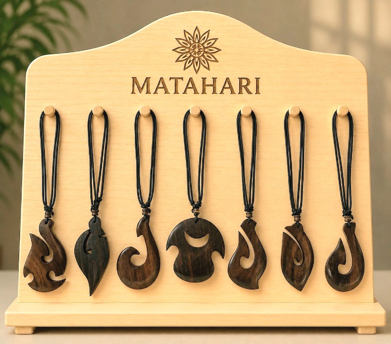 Collar mangai madera grande