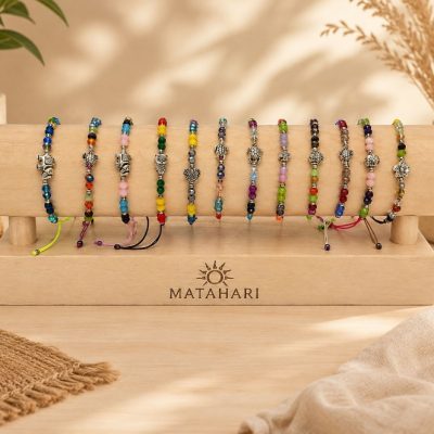 Pulsera set 12  diseños surtidos