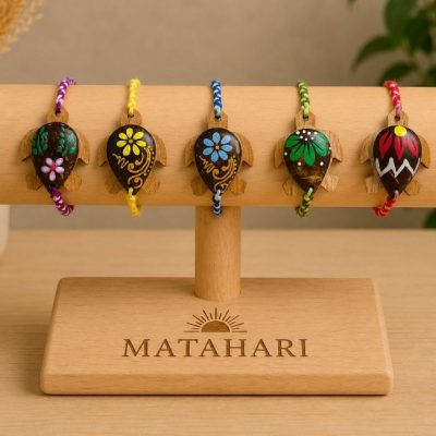Pulsera tortuga madera