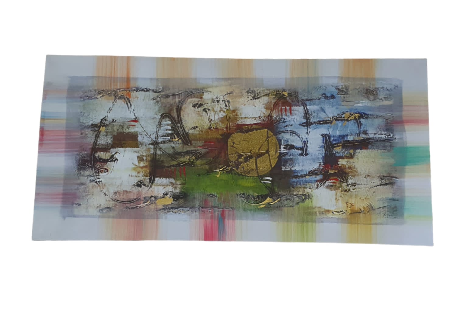 Cuadro abstracto 130x65cm - Imagen 3