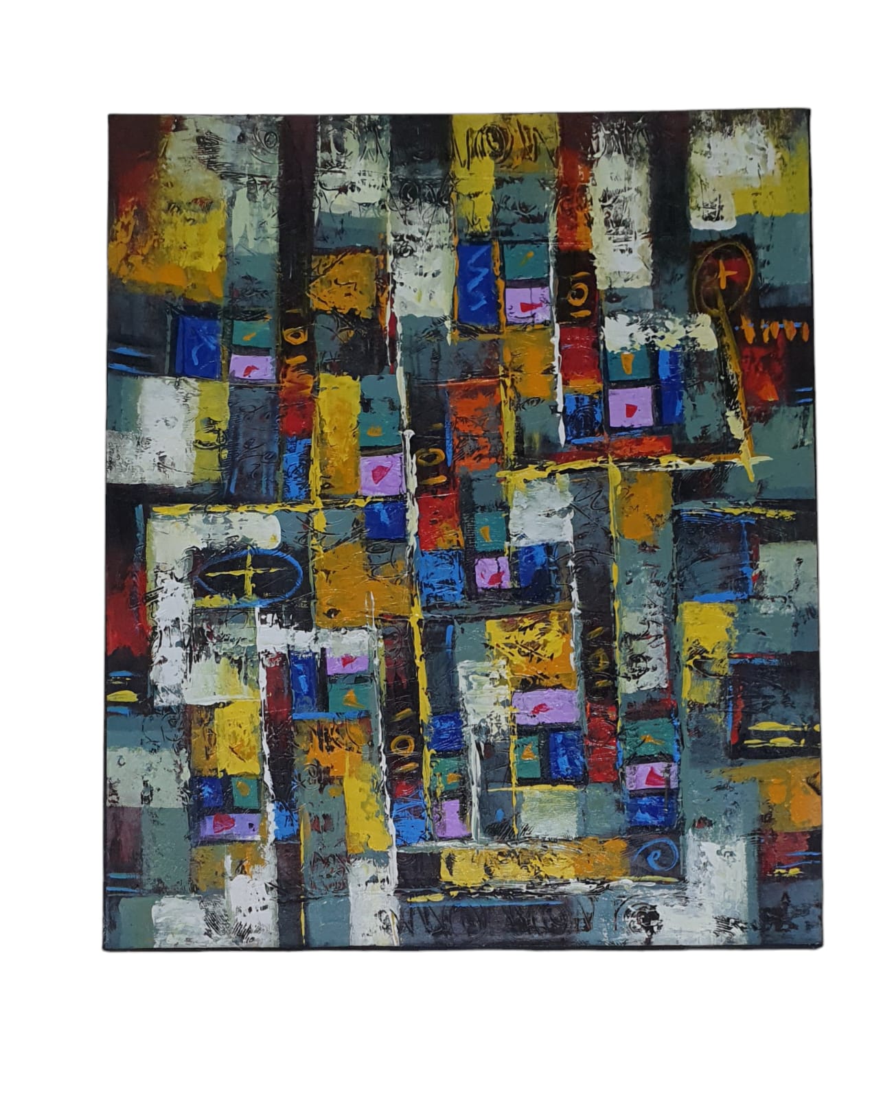 cuadro abstracto 100x120 - Imagen 2