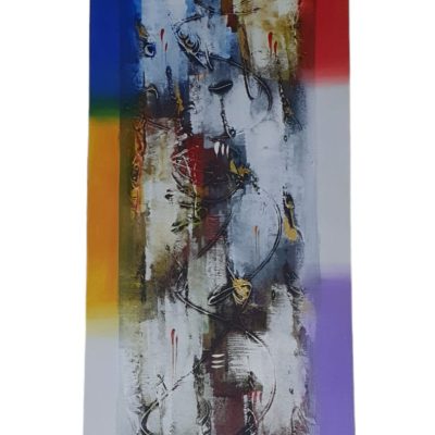 Cuadro abstracto 60x150