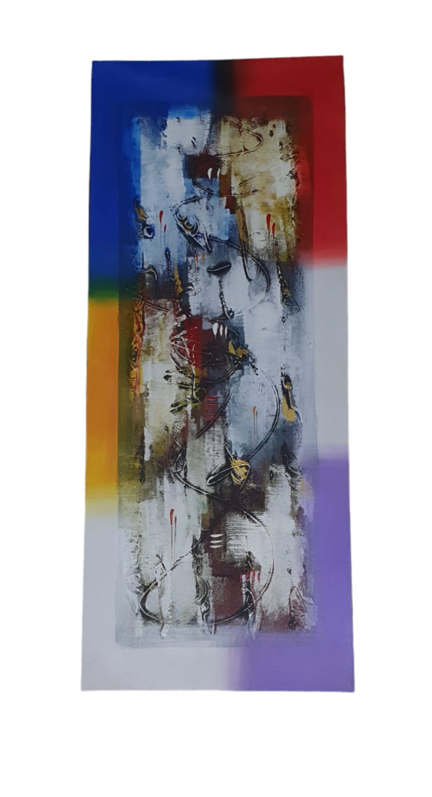Cuadro abstracto 60x150