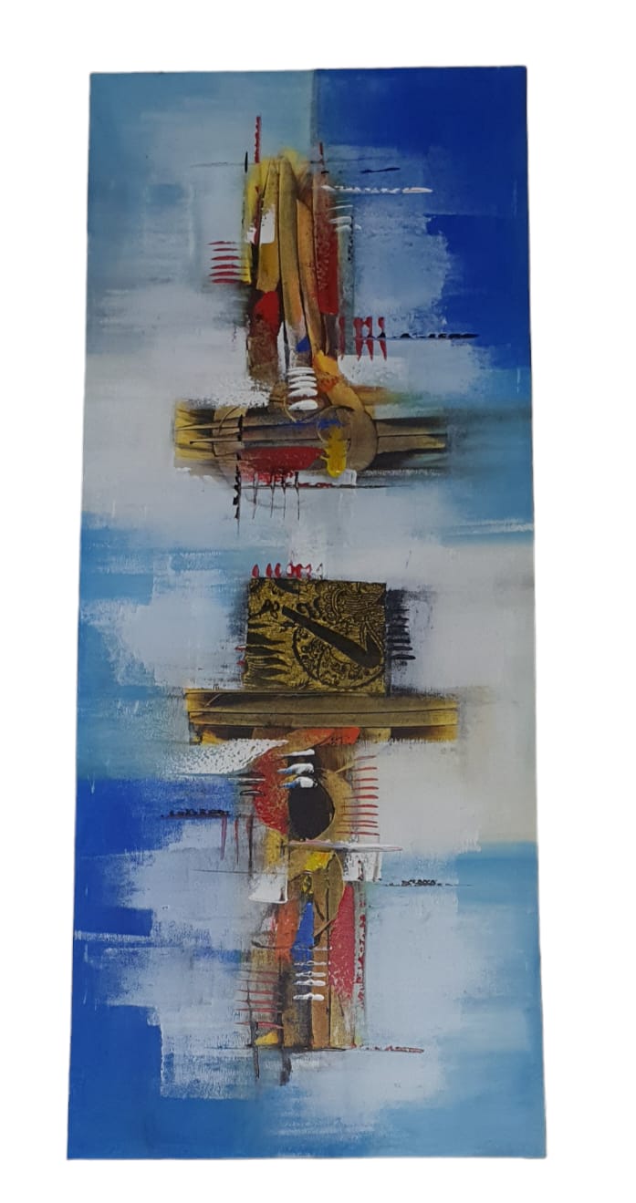 Cuadro abstracto 60x150 - Imagen 2