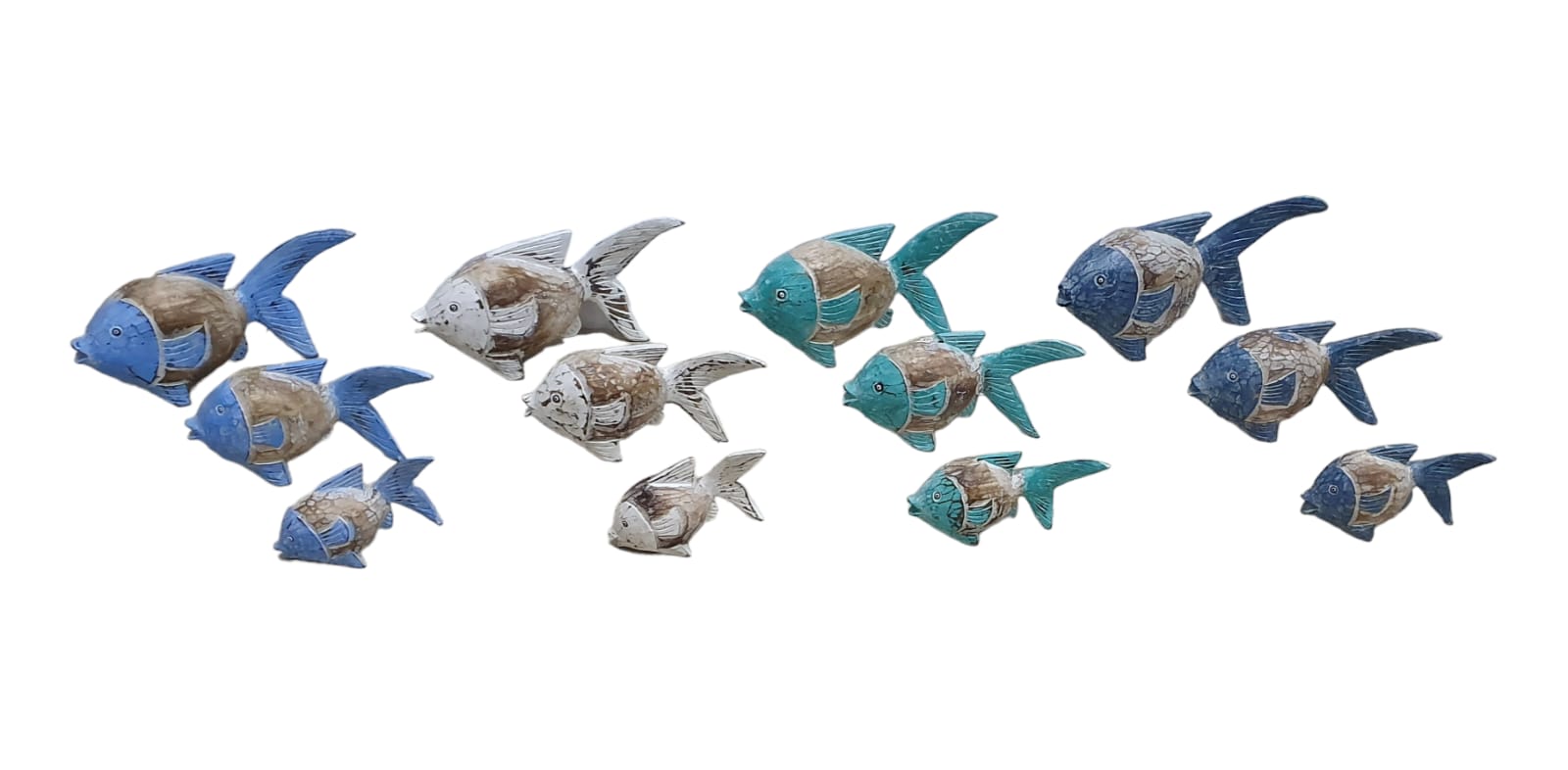Pescado redondos set 3 30-23-17cm