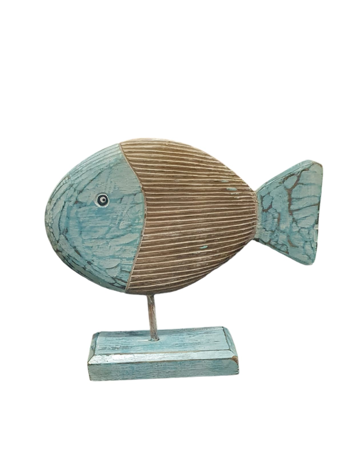 Pescado pedestal redondo 30x35cm