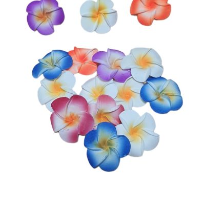 Flor goma Eva paquete de 100 unid para decorar 4,5cm