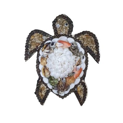 Tortuga de concha para la pared 22 cm