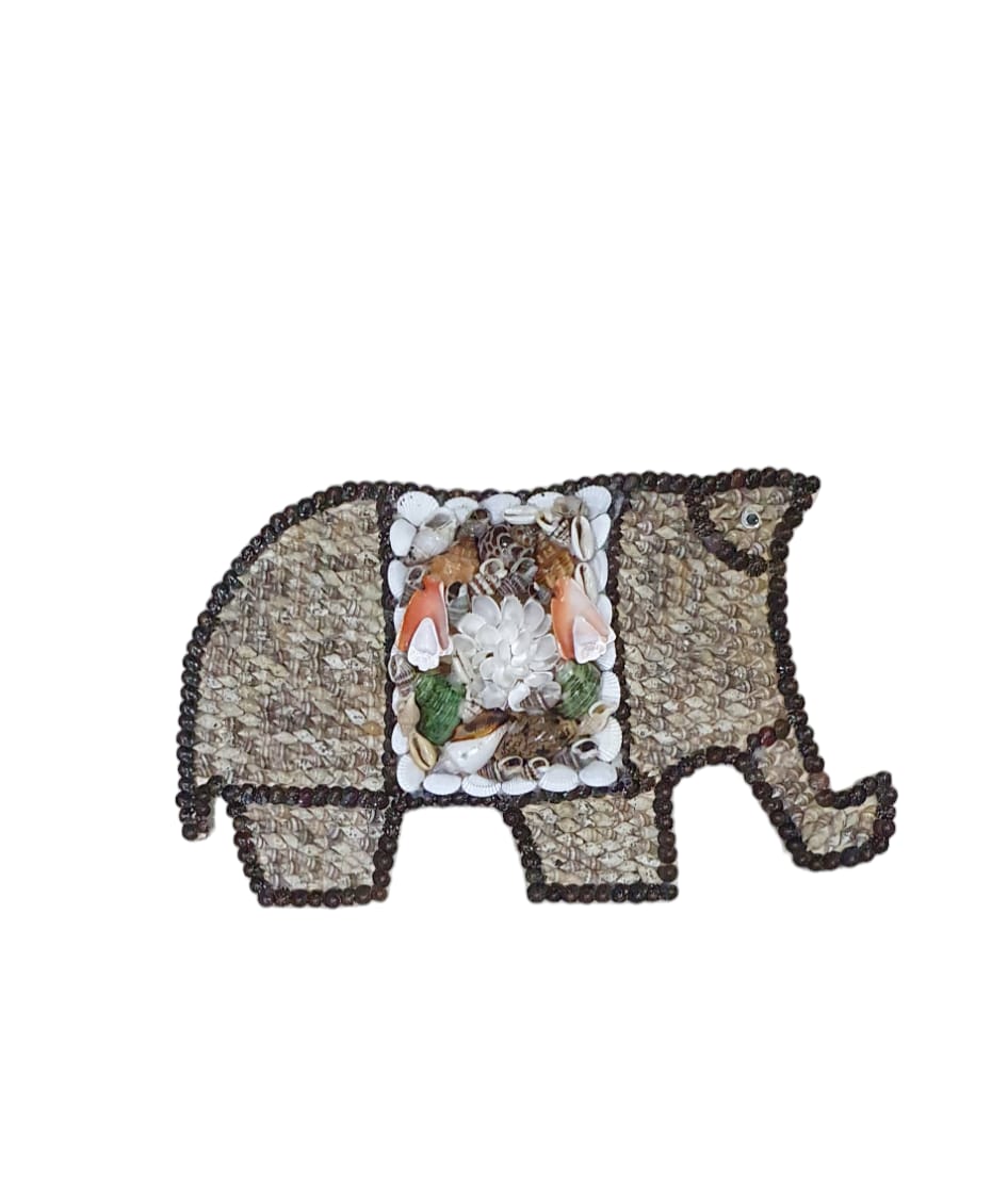 Elefante concha para colgar 30cm