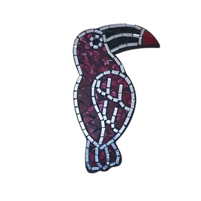 Tukan gordito  20 cm mosaico