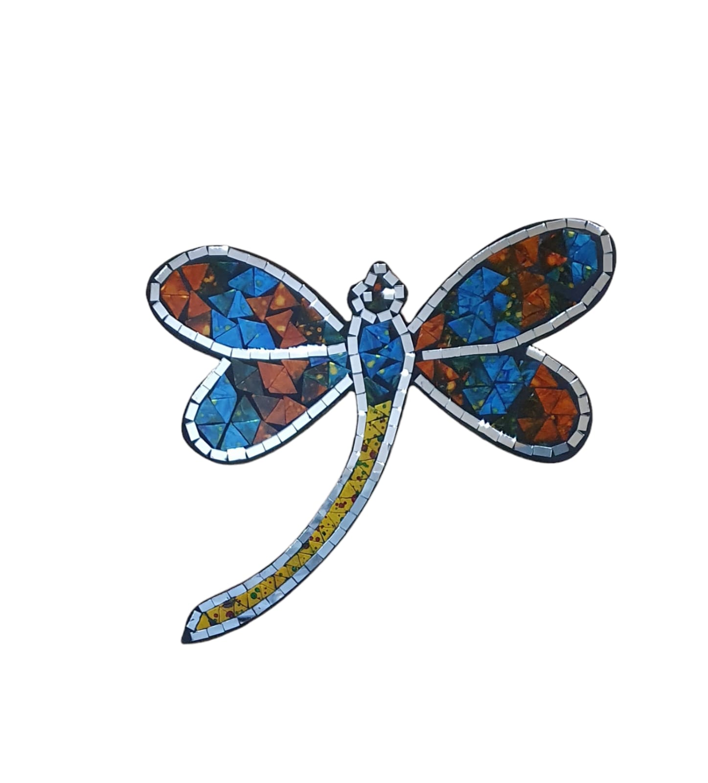 Libelula 30 cm mosaico