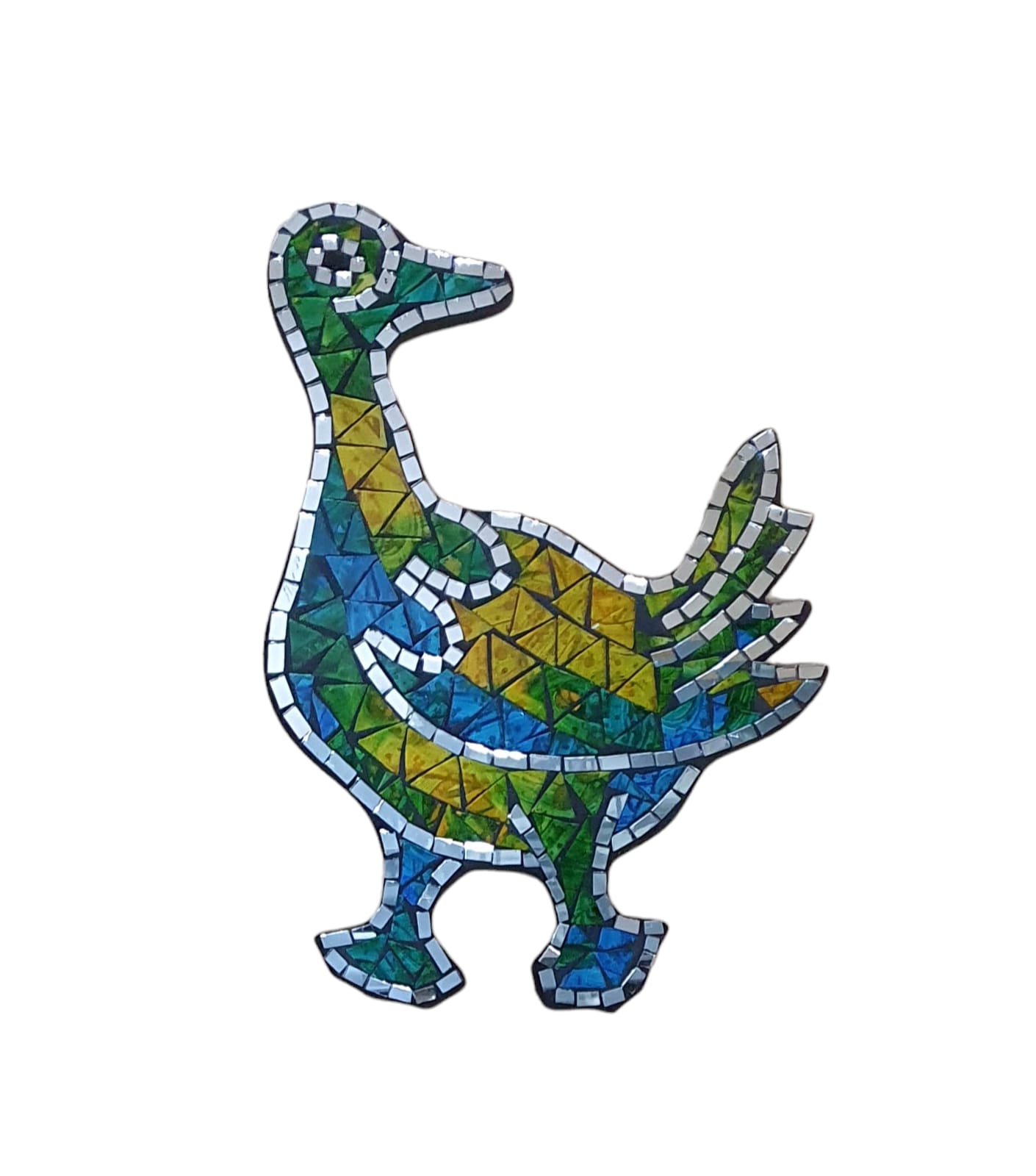 Pato 30 cm mosaico