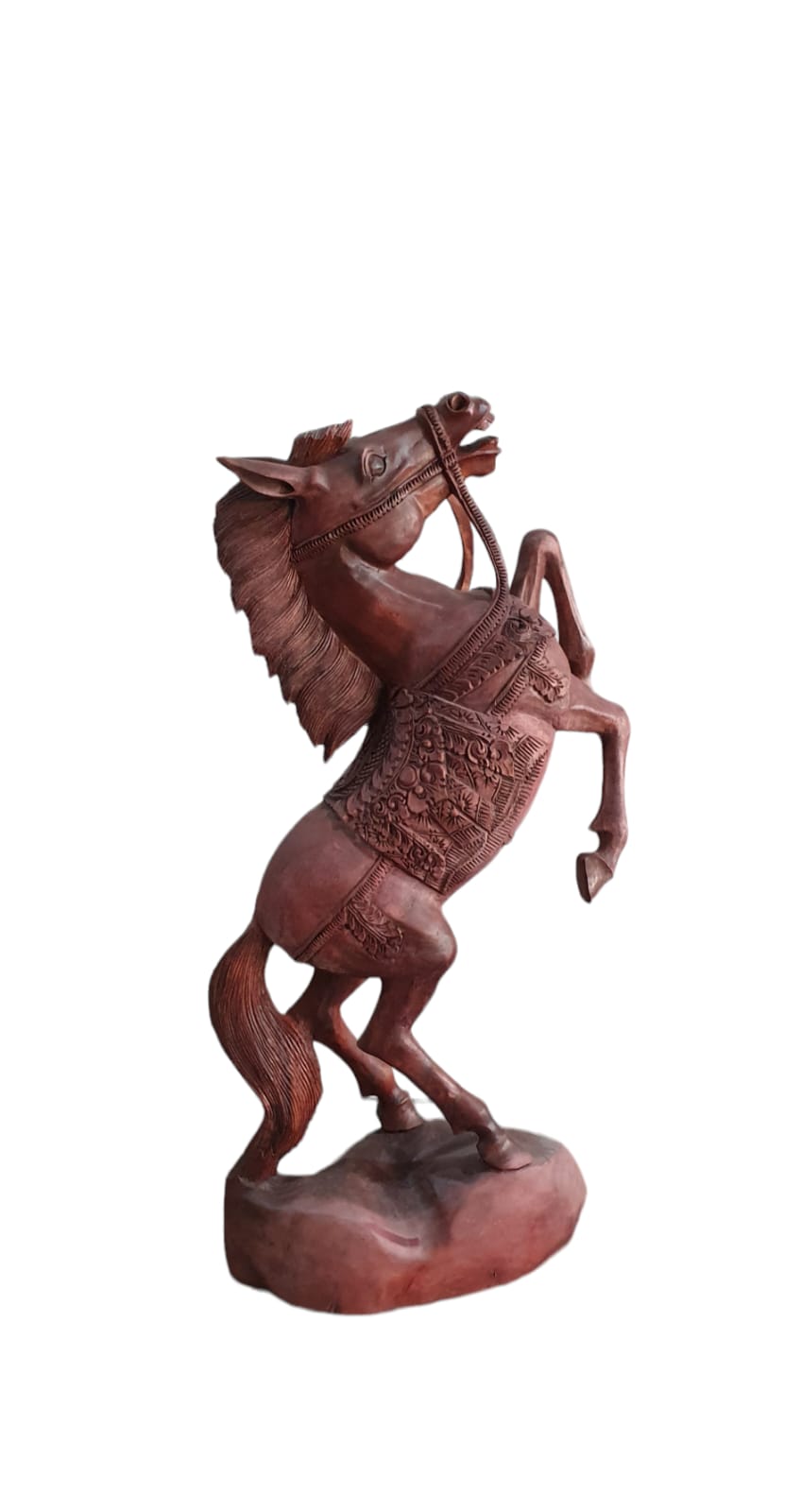 Caballo tallado 1mt
