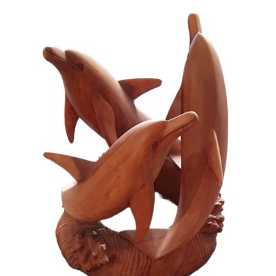 Delfin mesa con vidrio