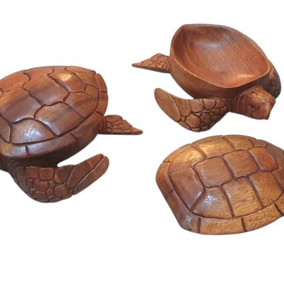 Caja tortuga con tapa 20 cm