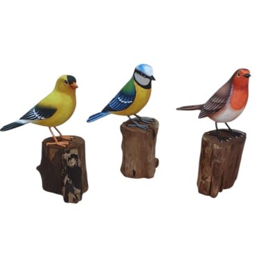 Pajaro chico fino  15cm alto
