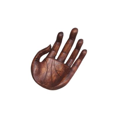 Mano abierta madera 30 cm