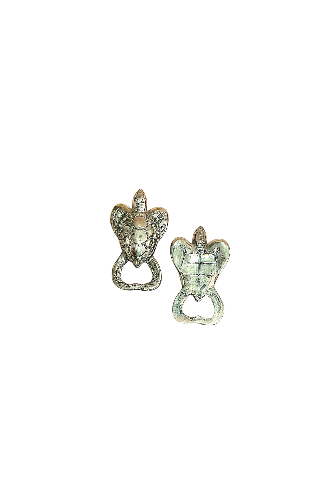 Abre botella tortuga 10cm bronce