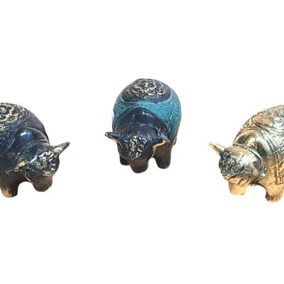Toro  6cm bronce
