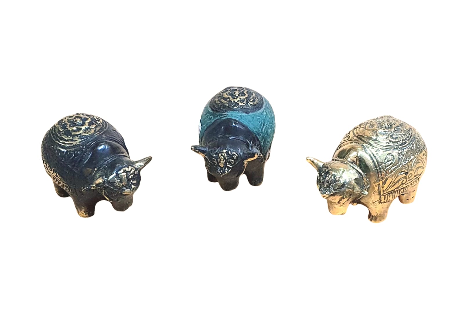 Toro 6cm bronce