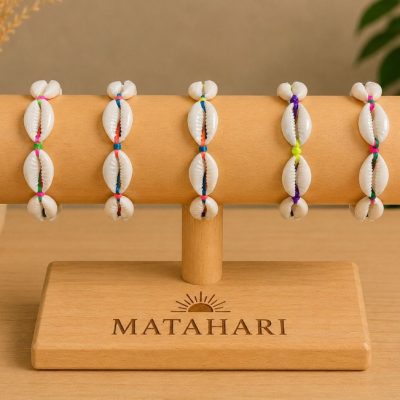 Pulsera concha puri cinta (mínimo 12und)