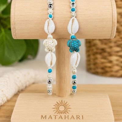 Pulsera concha + tortuga