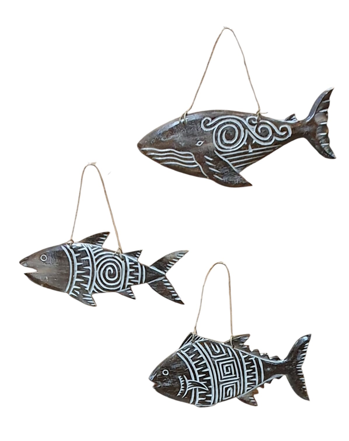 Pescados surtidos tallado panel 30 cm