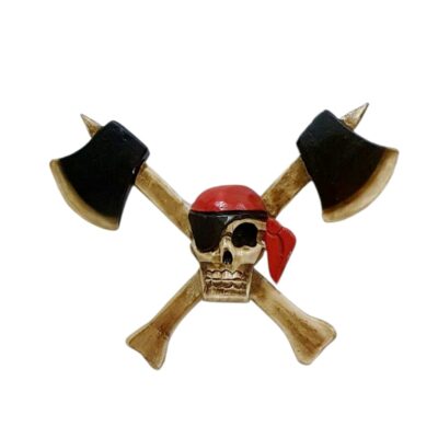 Panel pirata  c/ hacha  40x30cm