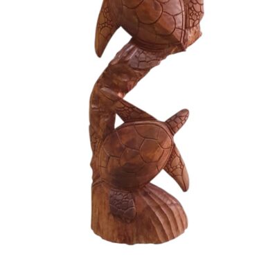 Tortugas doble pedestal 50 cm