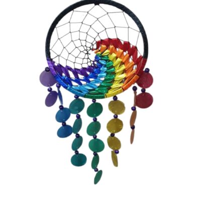 Atrapa sueño 17cm rainbow nacar