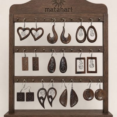 Aros madera con metal