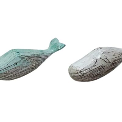 Ballena tallada 24 cm