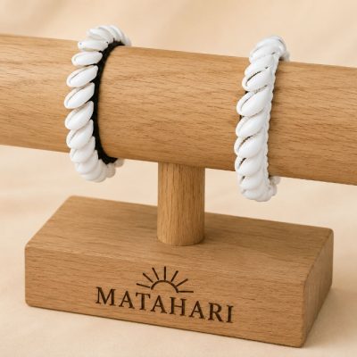 Pulsera concha puri cortada