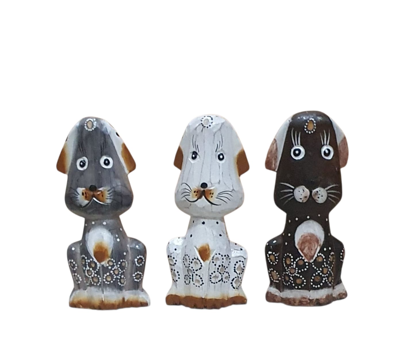Perro set 3 14cm