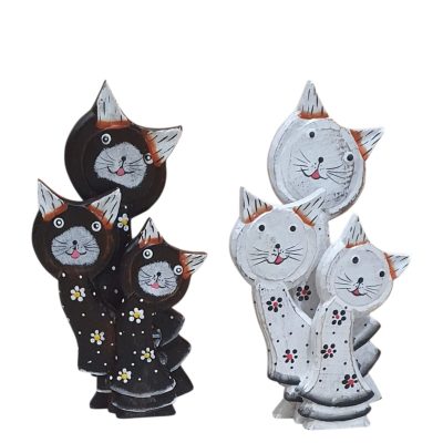 Gato familia 28cm