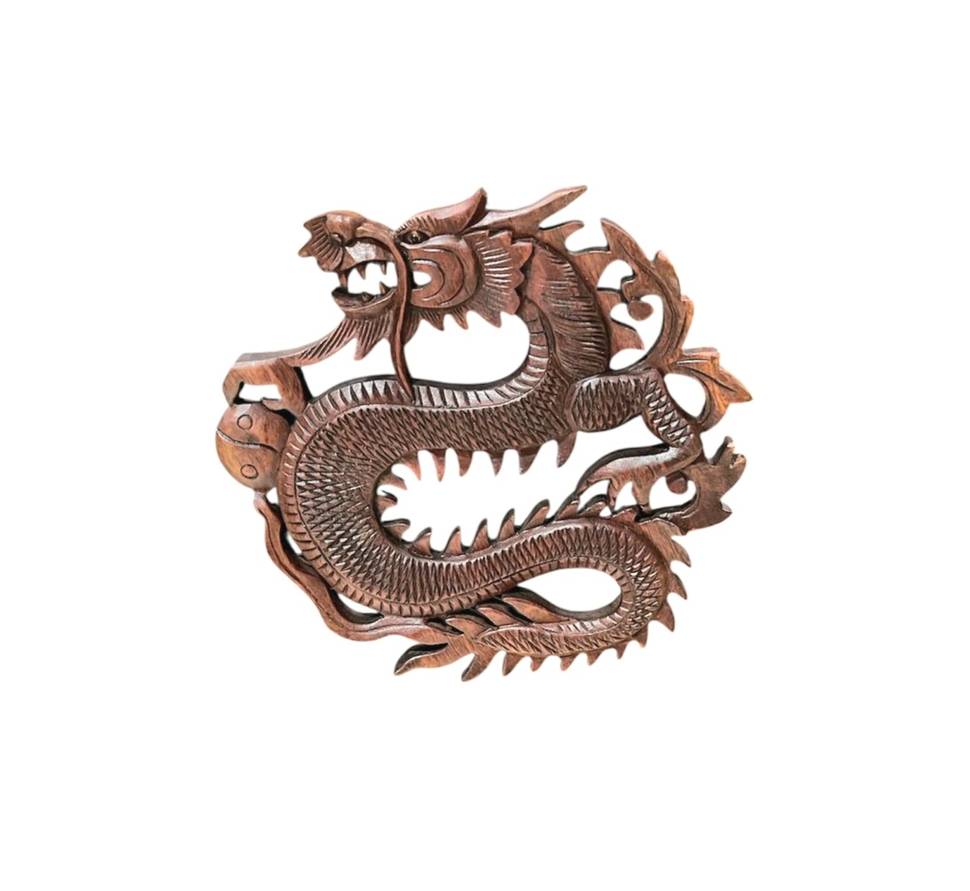 Panel dragon tallado 30cm