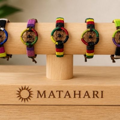 Pulsera atrapa sueno rasta