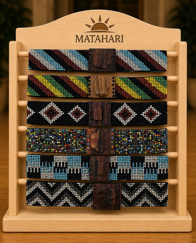 CINTURON MOSTAZILLA/ MADERA - Imagen 2