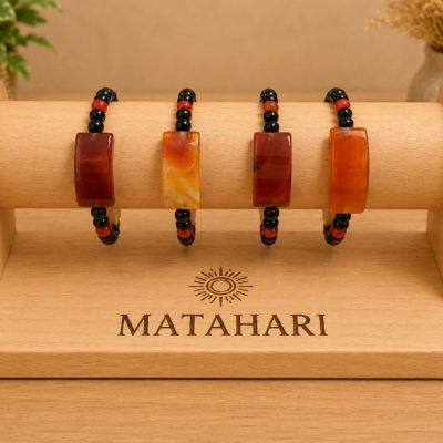Pulsera con piedra china